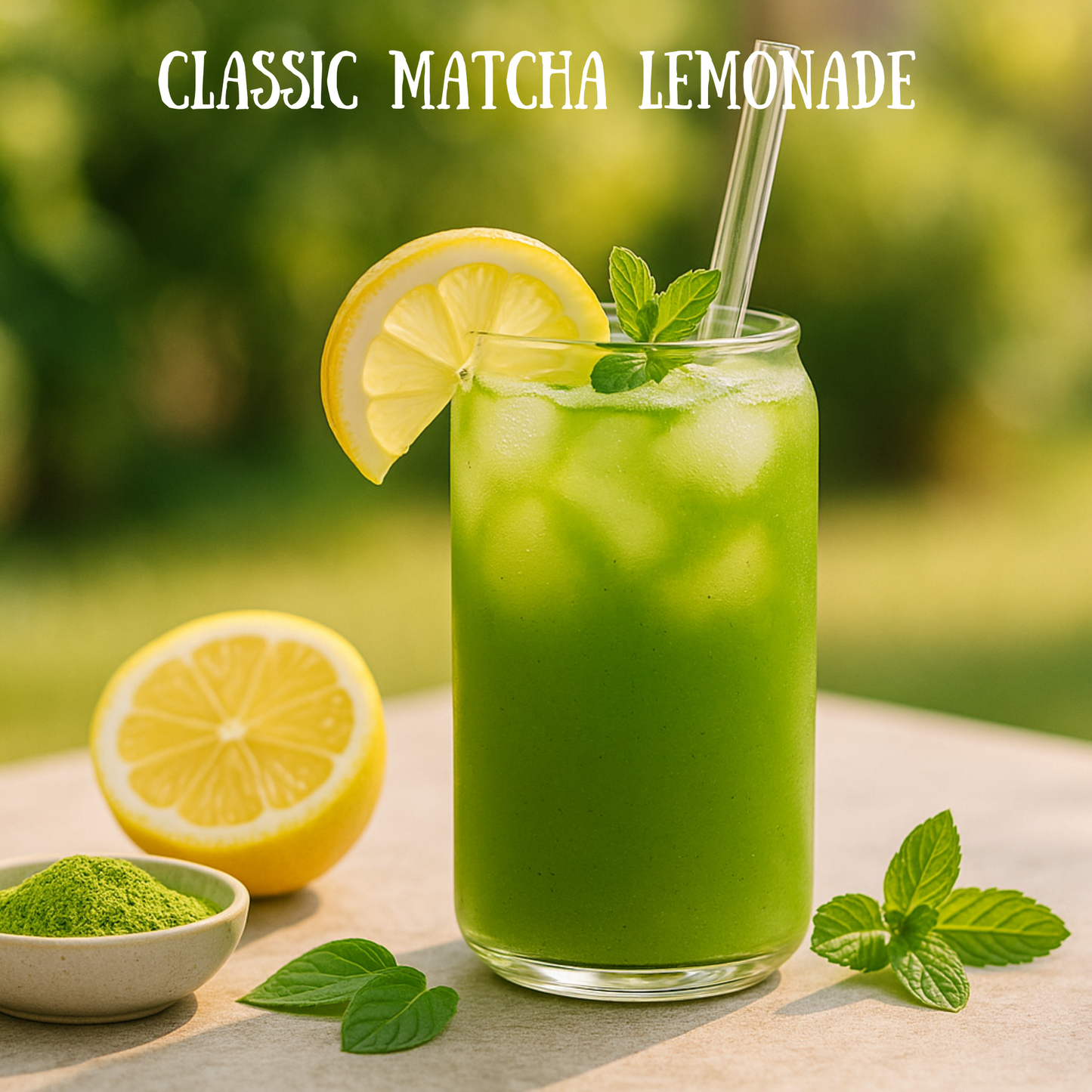 Matcha Drink Recipe eBook 30 Refreshing Iced Lattes Smoothies & Lemonades Instant Download PDF Digital Gift for Tea Lovers