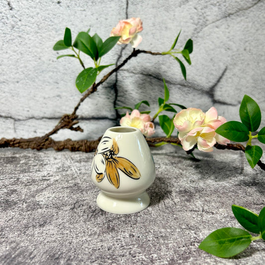 Ceramic Matcha Whisk Holder – Chasen Stand for Preserving Shape and Hygienic Drying